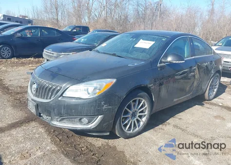 2015 Buick Regal Turbo Premium I z USA, uszkodzony, nr VIN 2G4GP5EX8F9216220